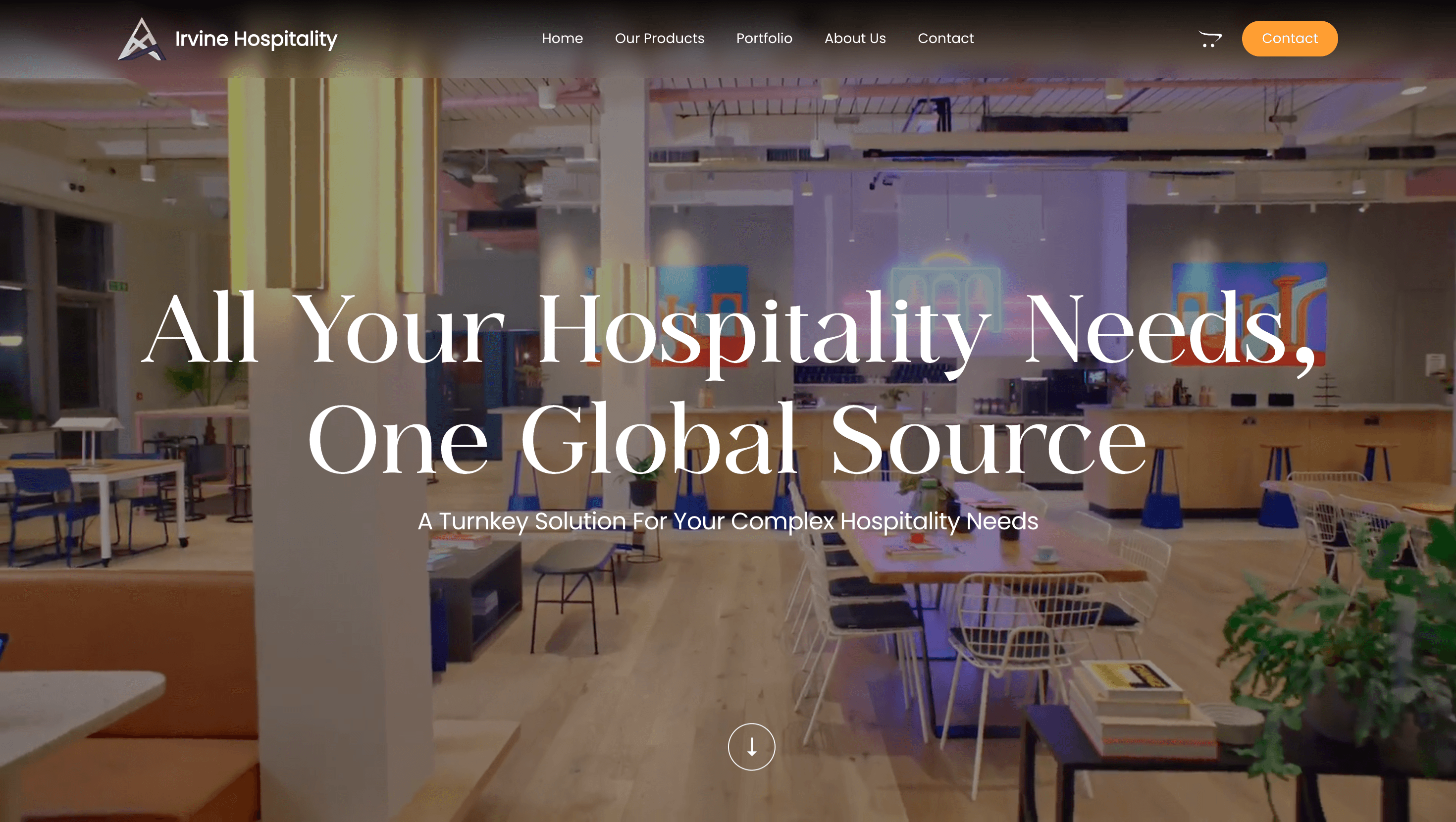 Irvine Hospitality — FF&E Storefront & Admin