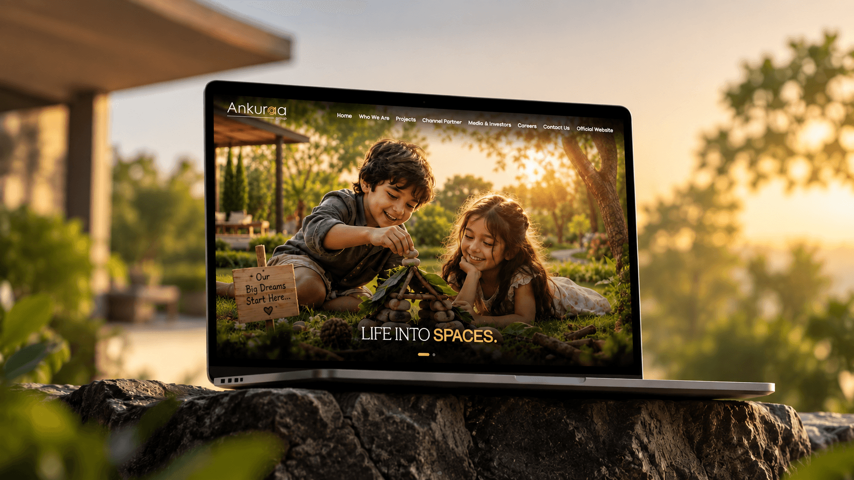Ankuraa Group website preview